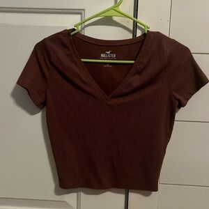 Hollister baby tee. Size small